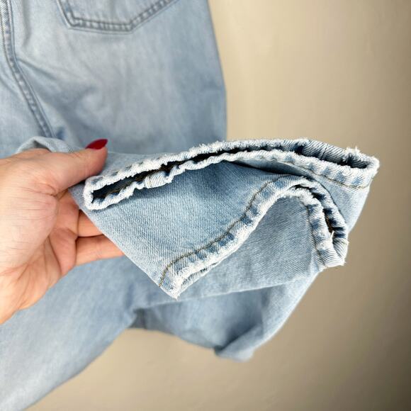 Madewell The Curvy Perfect Vintage Fitzgerald Light Wash Denim High Rise Jeans - Picture 10 of 16